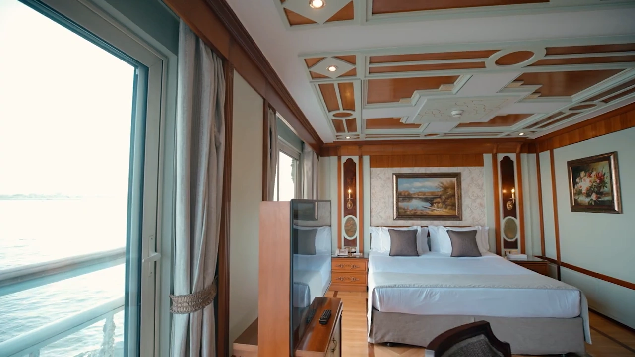 Cabin aboard the Sonesta St. George I Nile Cruise Ship Nile cruise